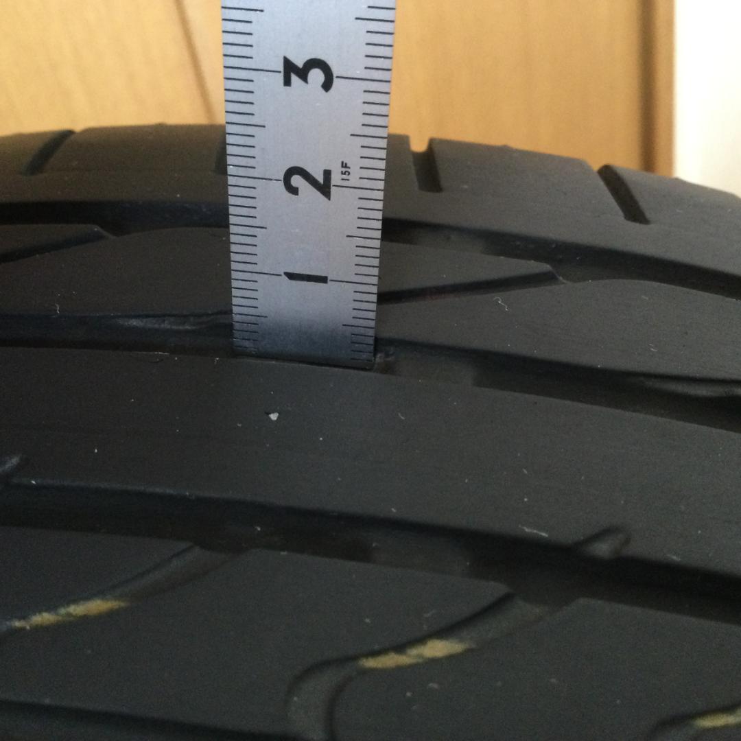 アルトターボRS★純正ポテンザ 165/55R15 75V 1本★中古美品①