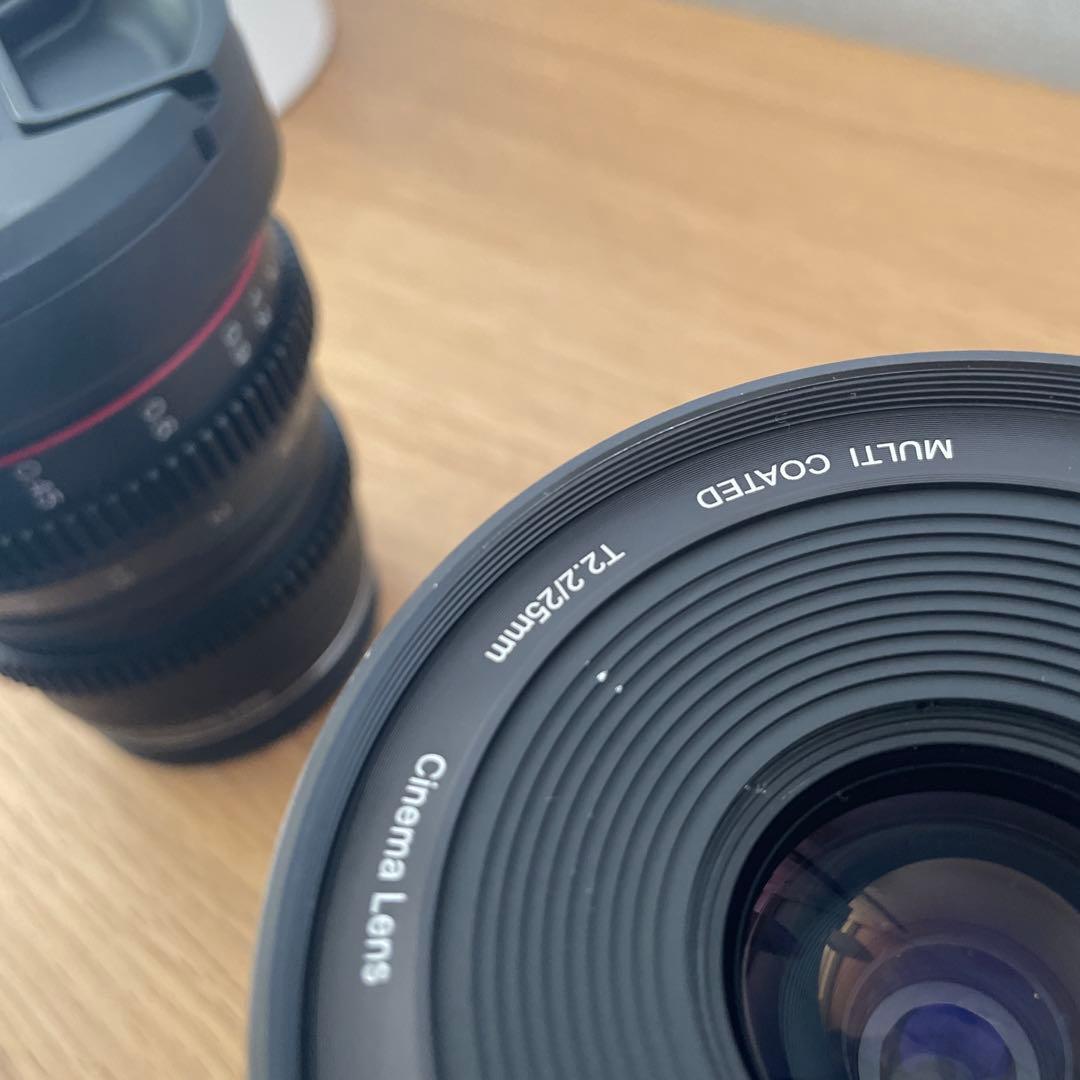 Meike シネマレンズセット 16mm 25mm T2.2 cine メイケ
