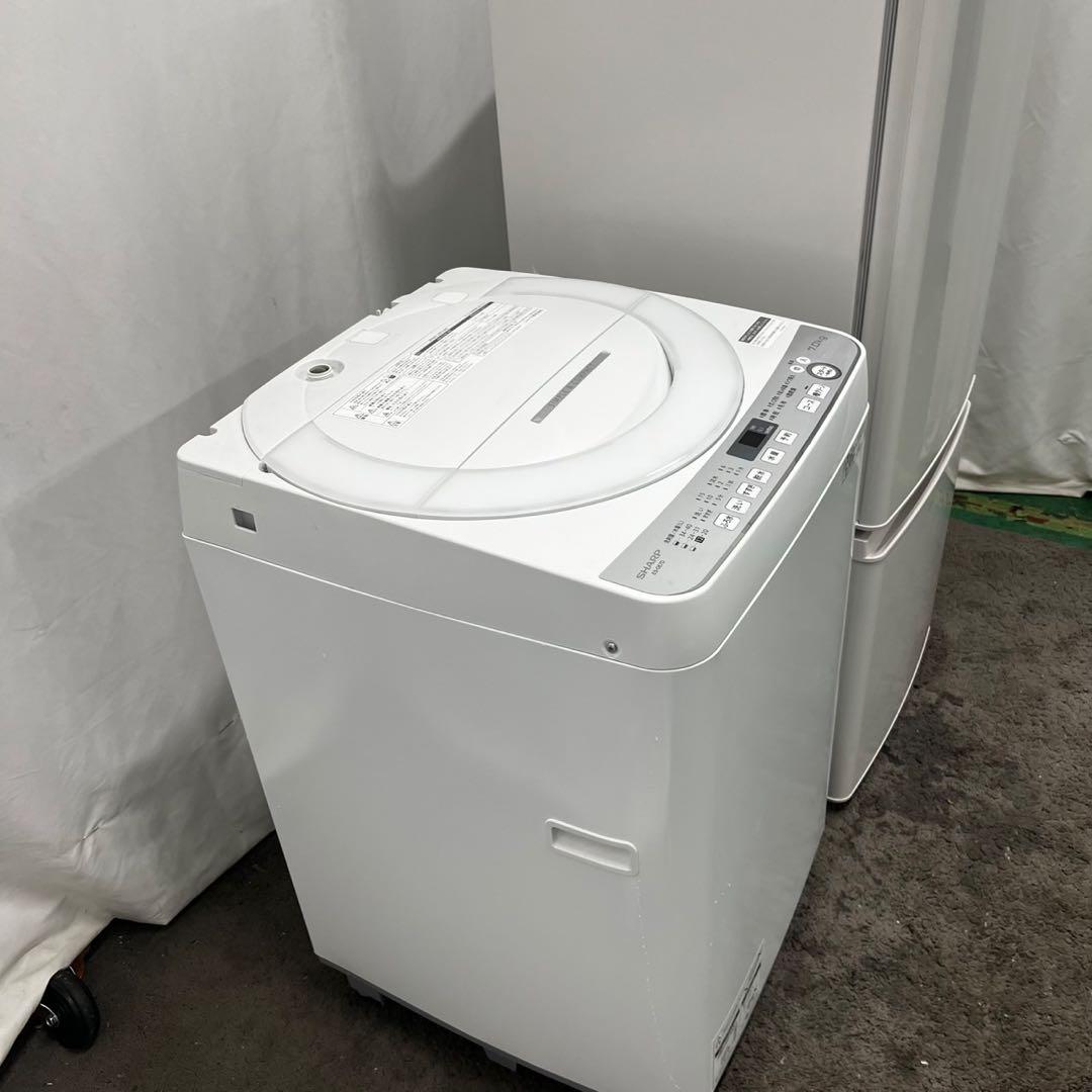 881　洗濯機　冷蔵庫　一人暮らしセット　22年製　大きめ　中古　安い　設置無料