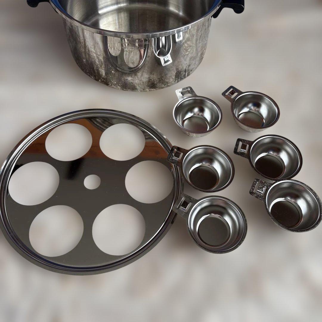 アムウェイ　6Lシチューパンセット　大フライパンセット　花ふきん